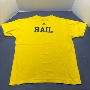 Adidas Michigan Wolverines T Shirt Men's Sz XL